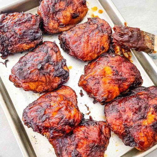 smoked chicken thigh recipe