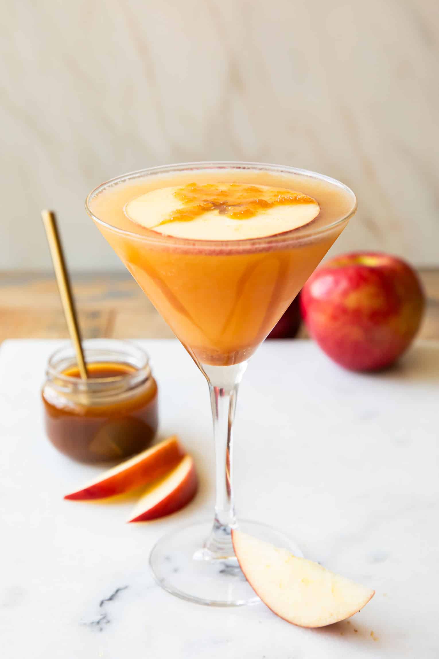 apple caramel martini recipe