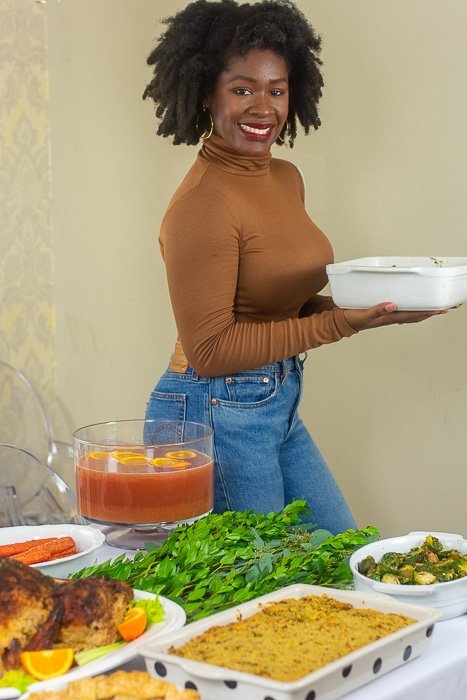 african american thanksgiving meal