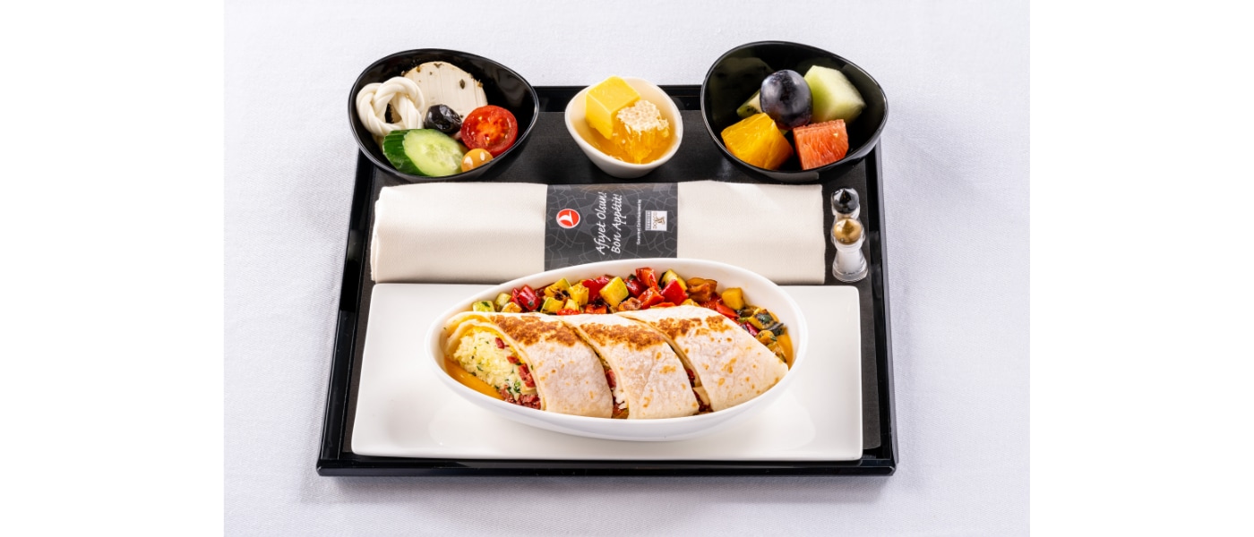 turkish airlines meal selection