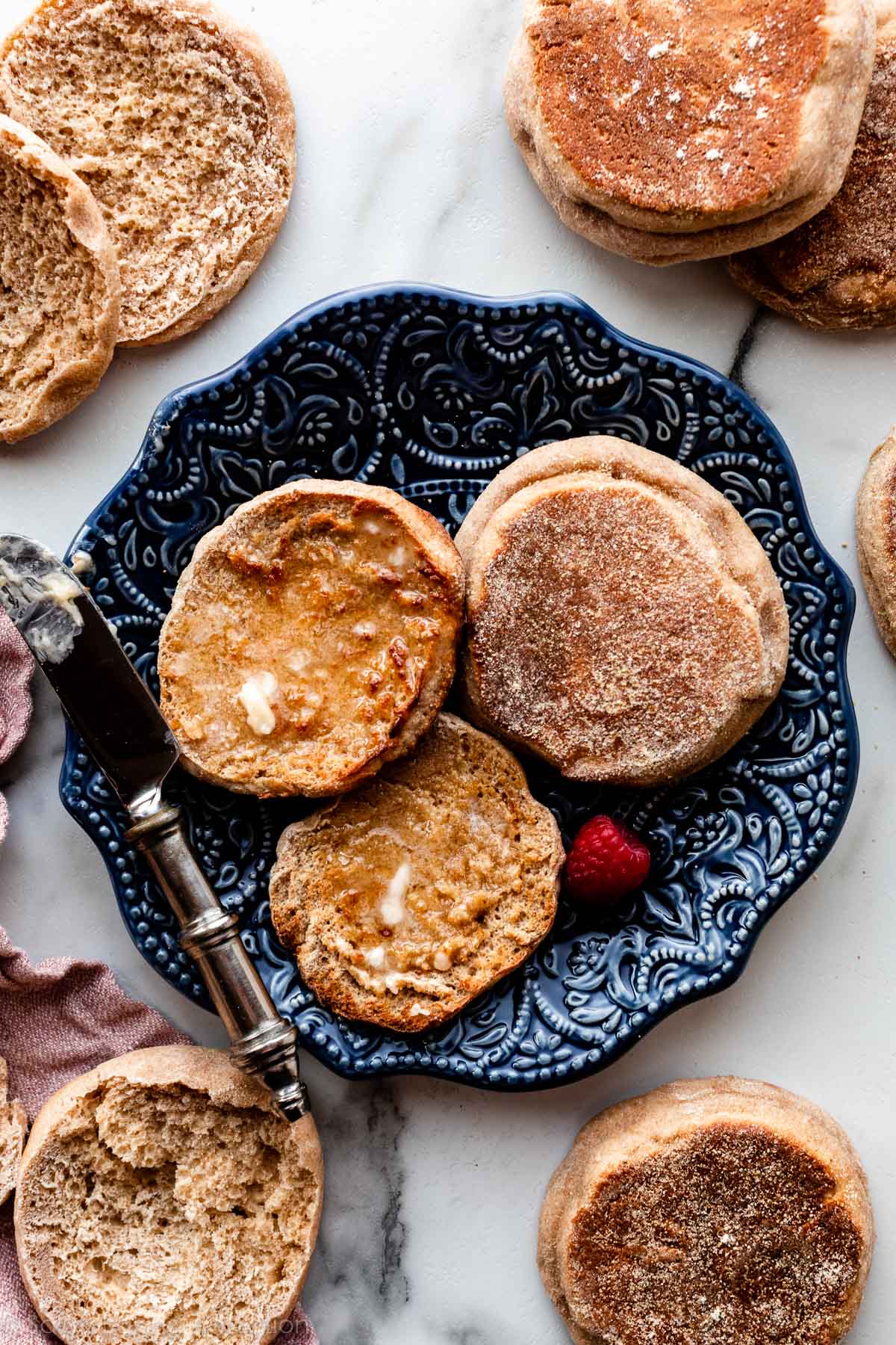 whole wheat english muffin recipe