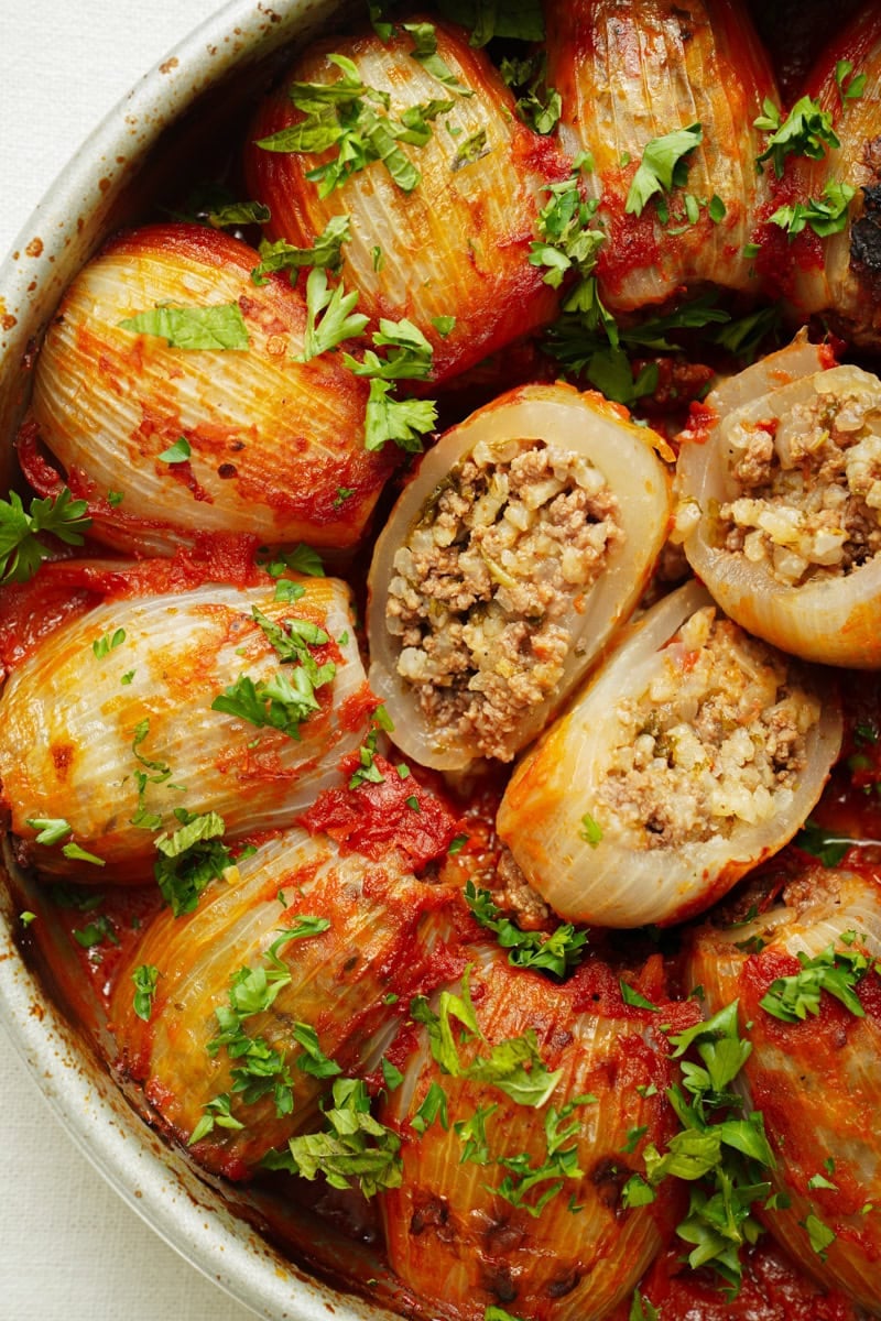 stuffed onions recipe