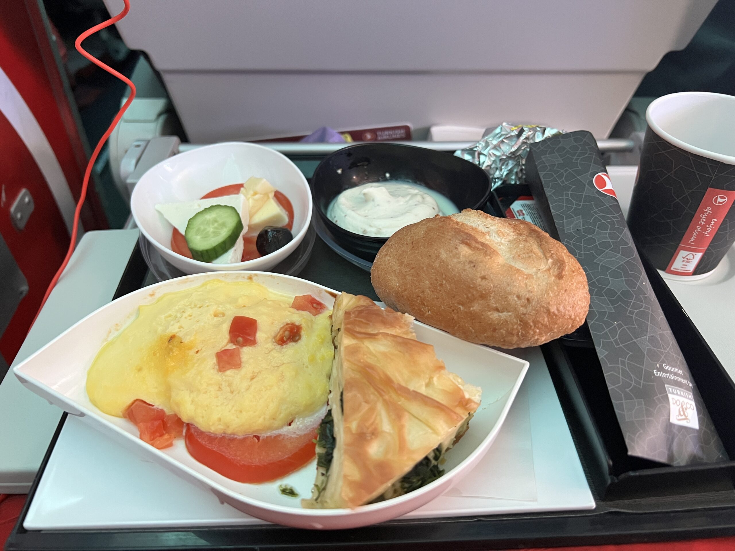 turkish airlines meal selection