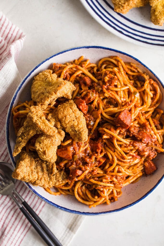southern spaghetti recipe