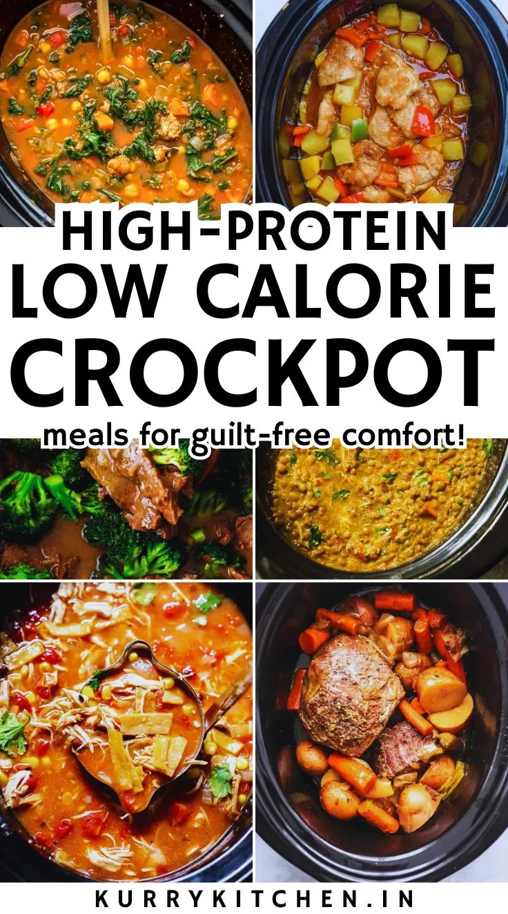 slow cooker protein meals