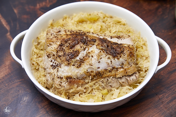 pork loin with sauerkraut recipe