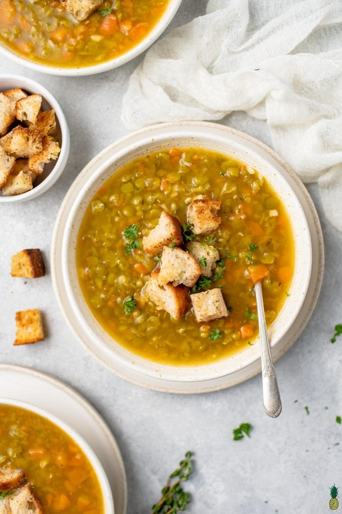 split pea soup andersen's recipe
