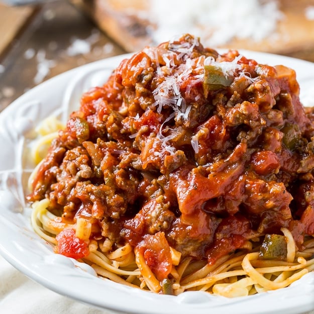 southern spaghetti recipe