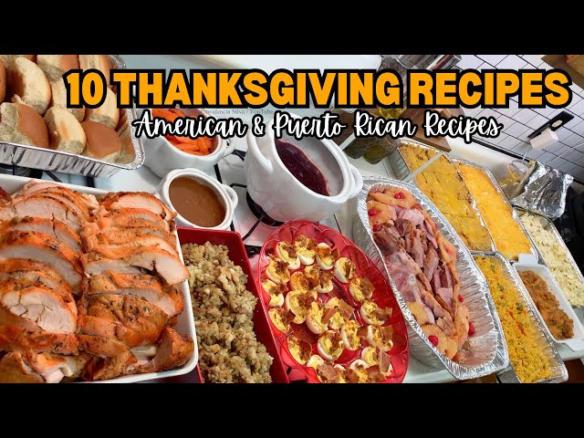 puerto rican thanksgiving meal