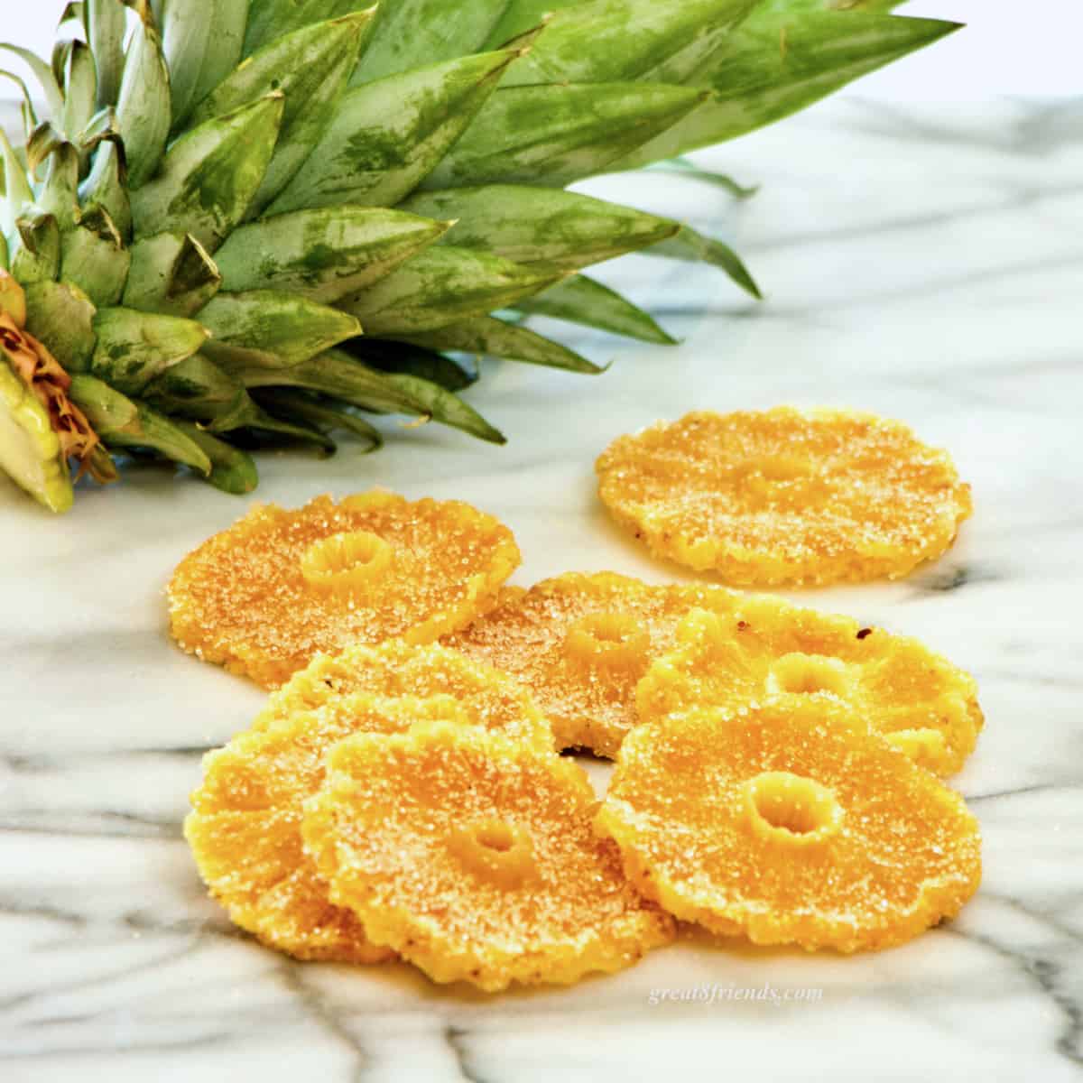recipe for candied pineapple