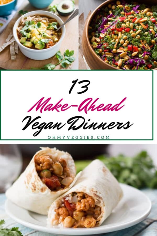 vegan make ahead meals