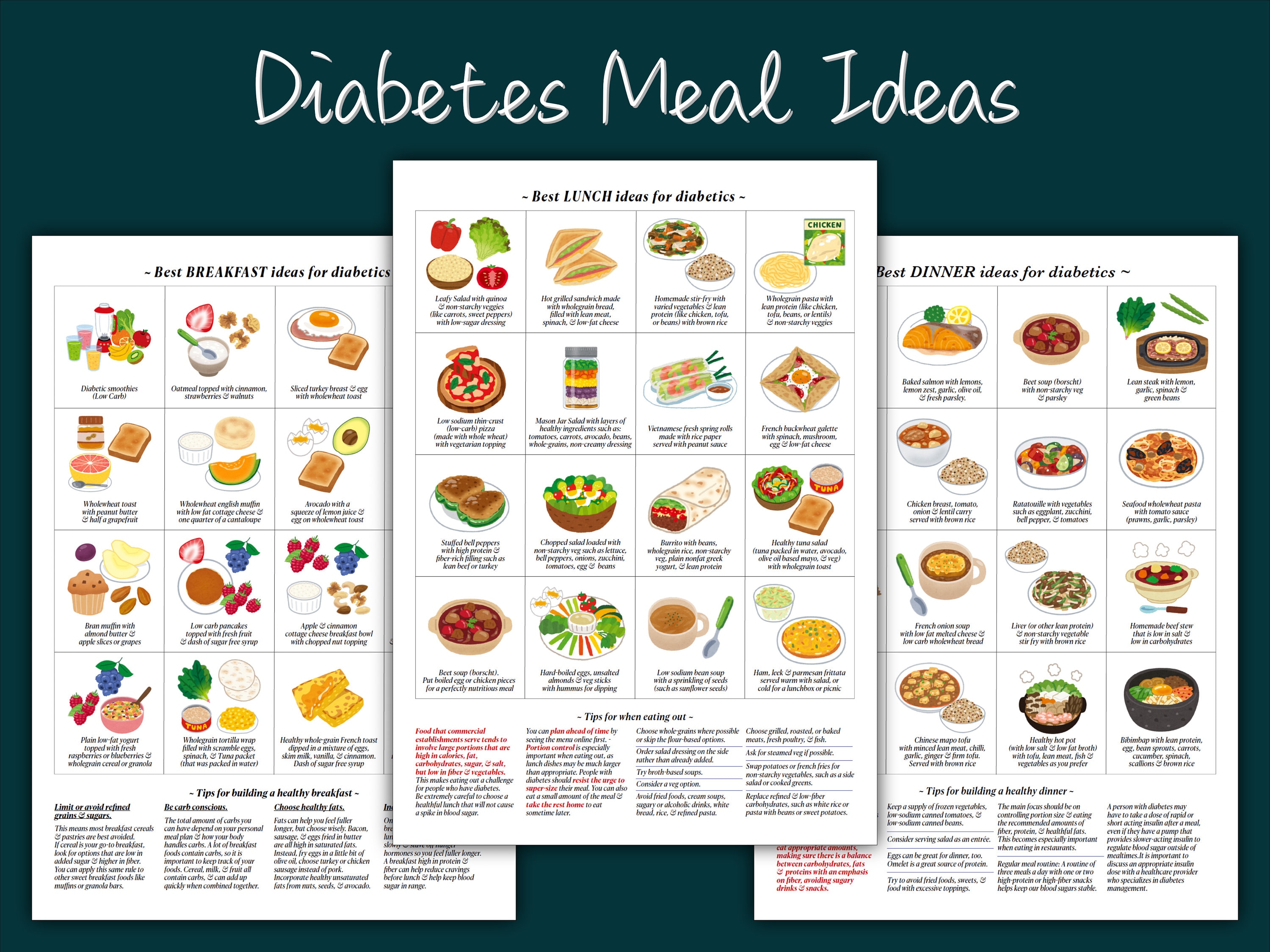 sample diabetic meal plan pdf