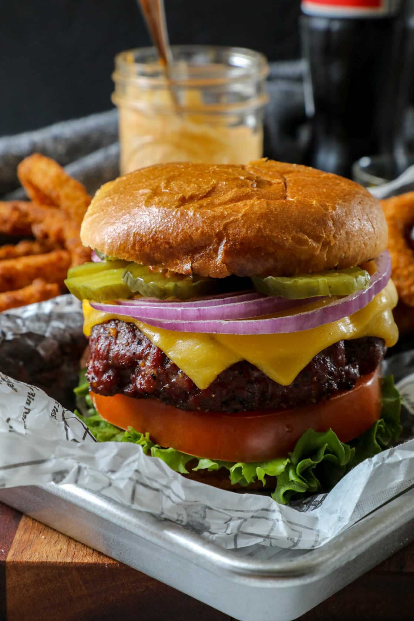 smoked burger recipes