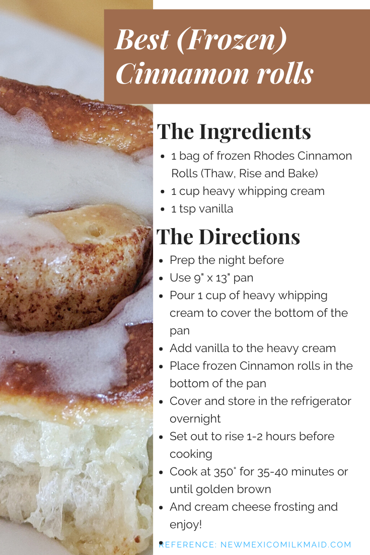 rhodes cinnamon rolls recipe overnight