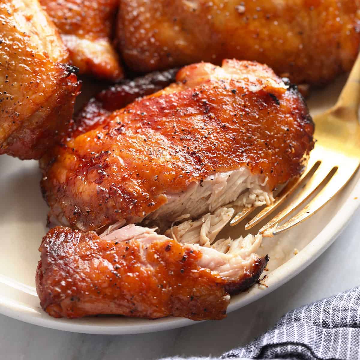 smoked chicken thigh recipe