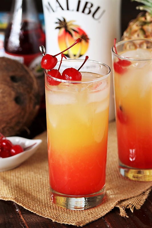 malibu sunrise recipe