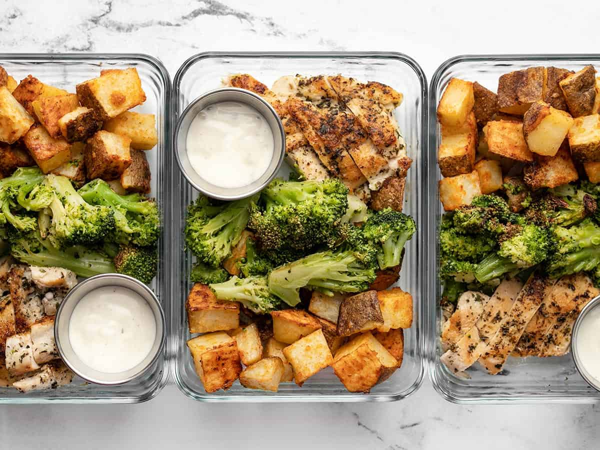 baked chicken breast meal prep