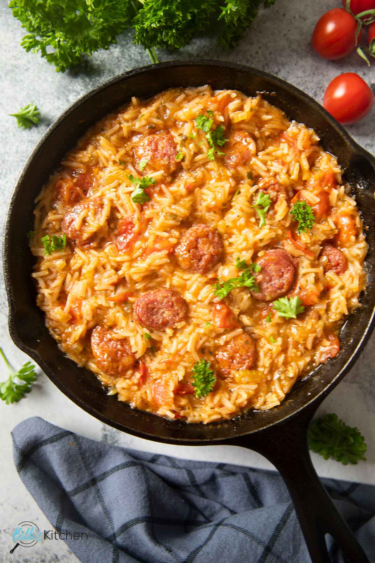 recipe using italian sausage and rice