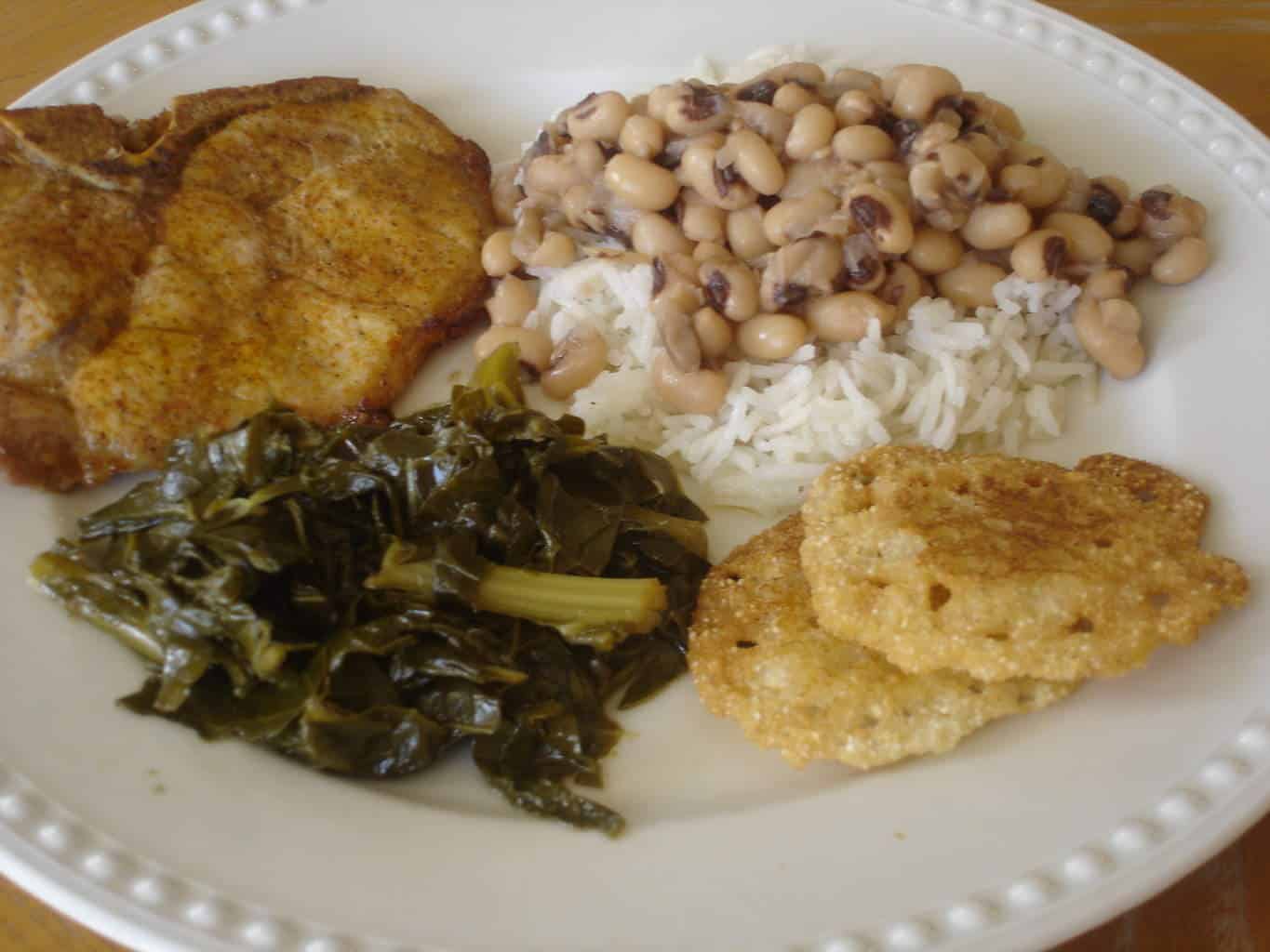 traditional new year's day meal