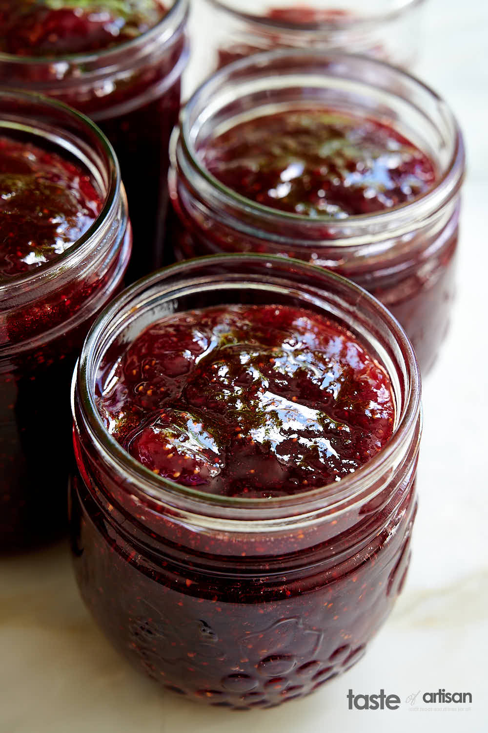 strawberry preserves recipe low sugar