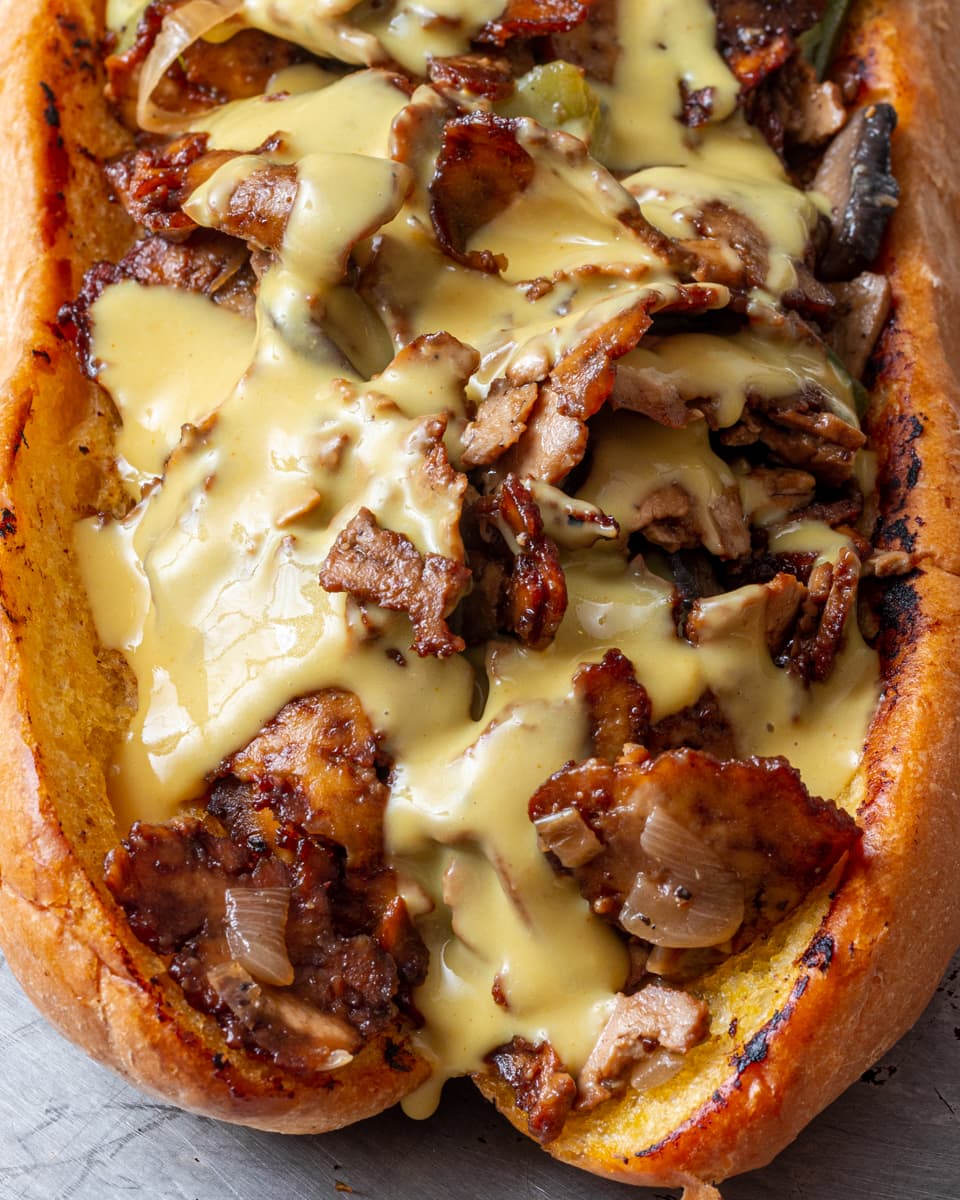 vegan philly cheesesteak recipe