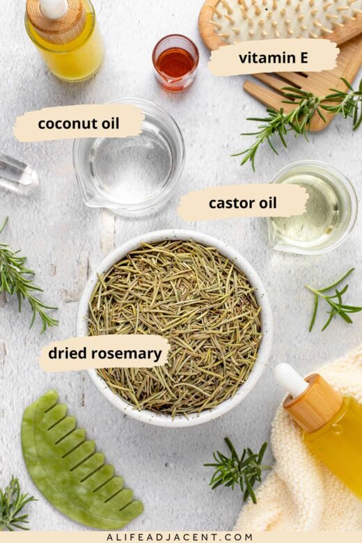 rosemary oil recipe for hair