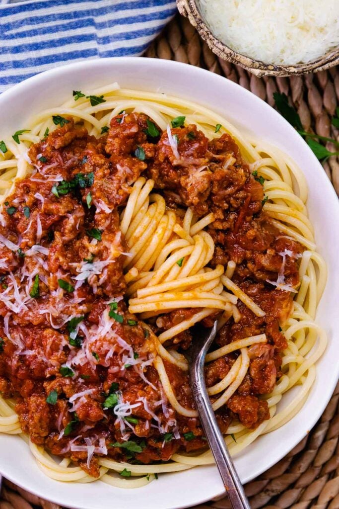 southern spaghetti recipe