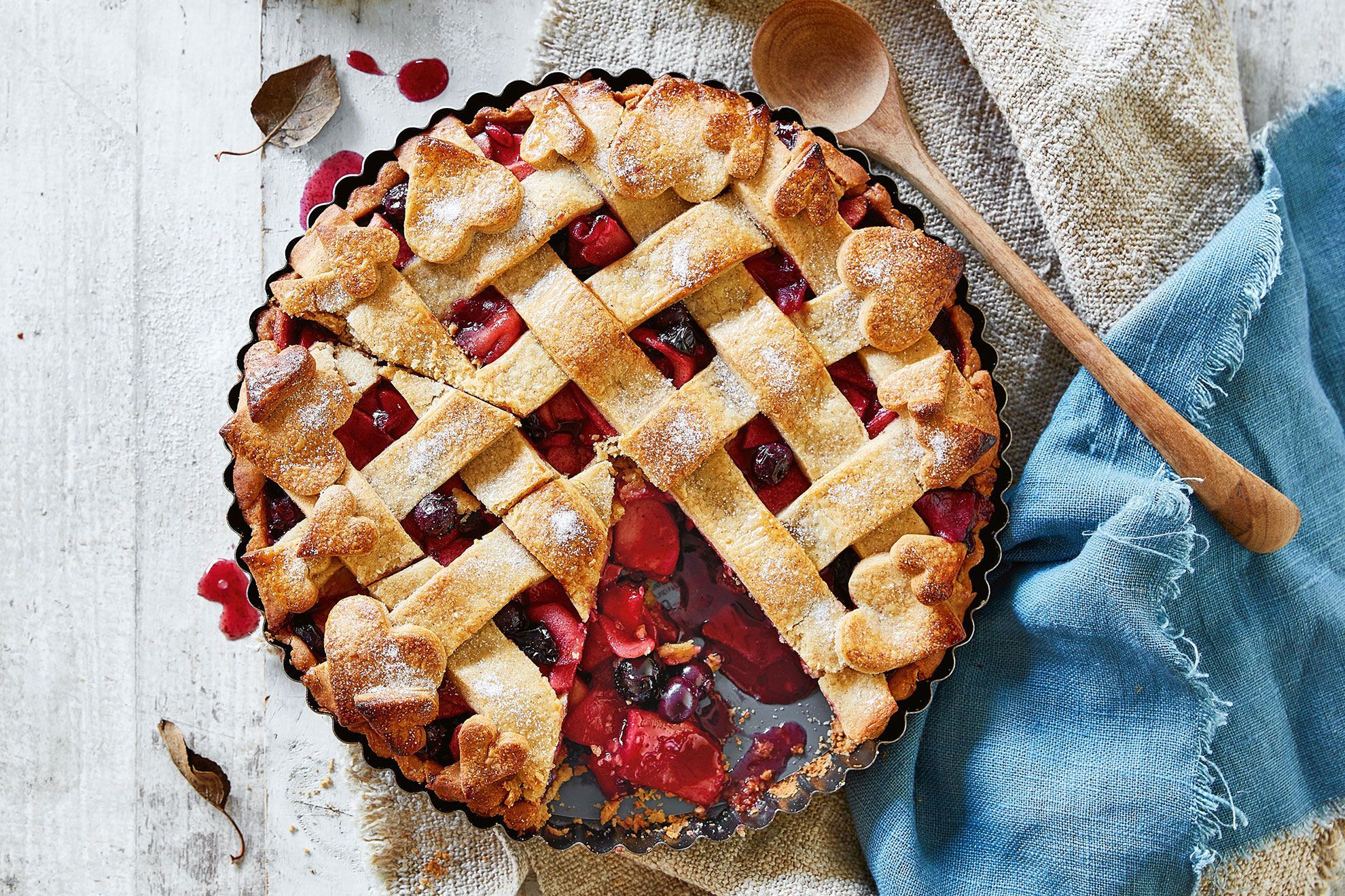 apple blueberry pie recipe