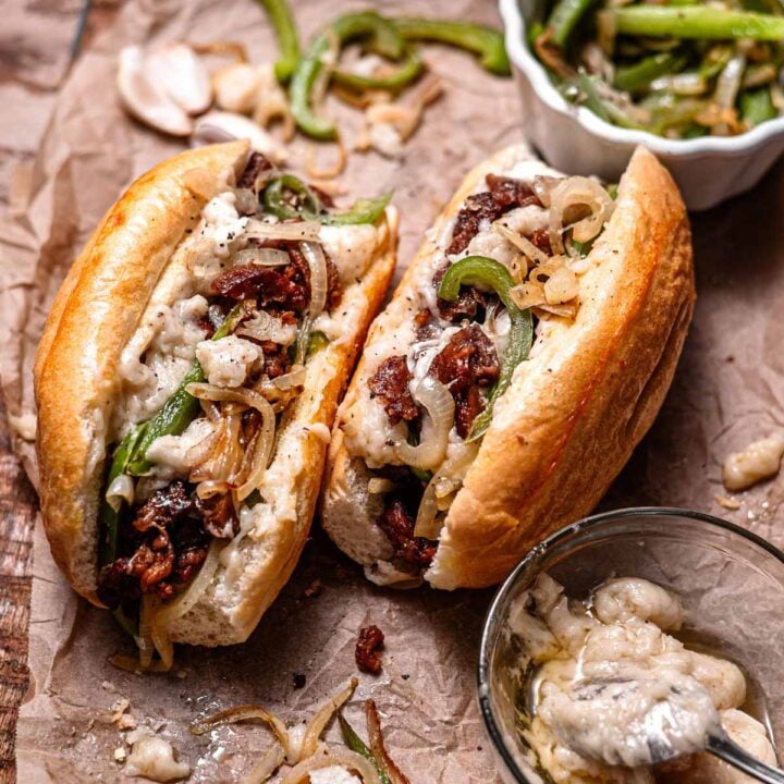vegan philly cheesesteak recipe
