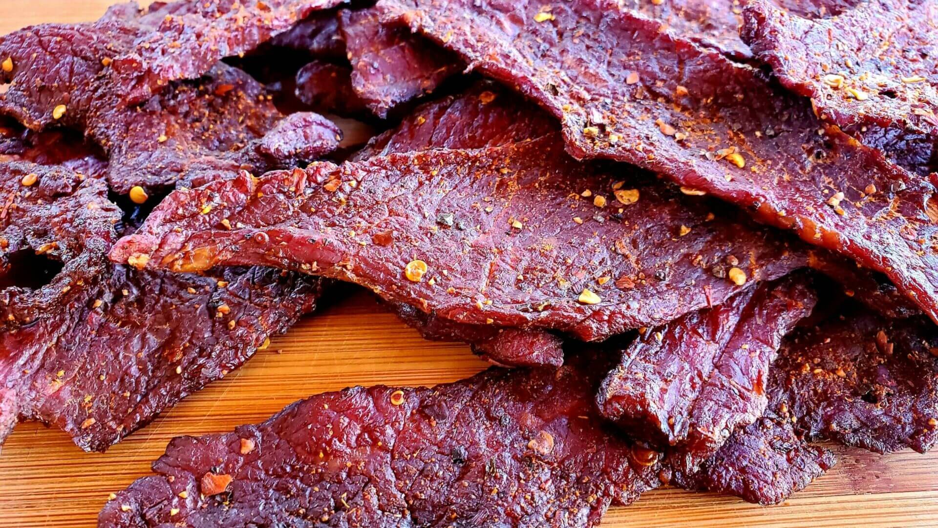 beef jerky smoker recipe