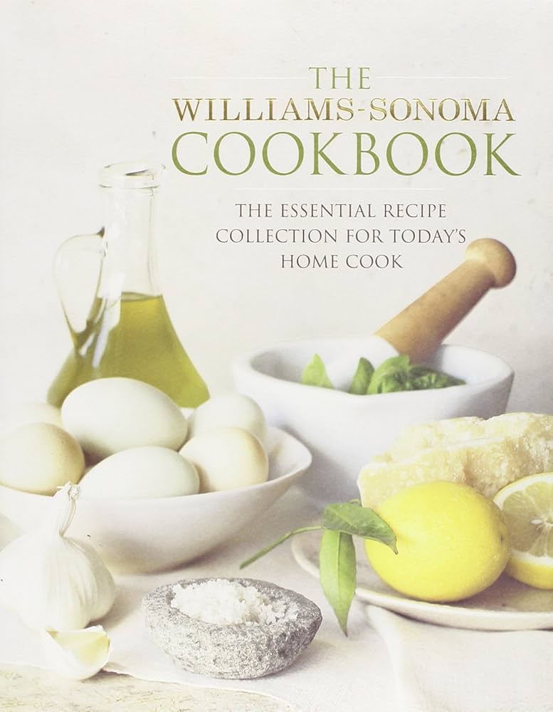 williams and sonoma recipe book