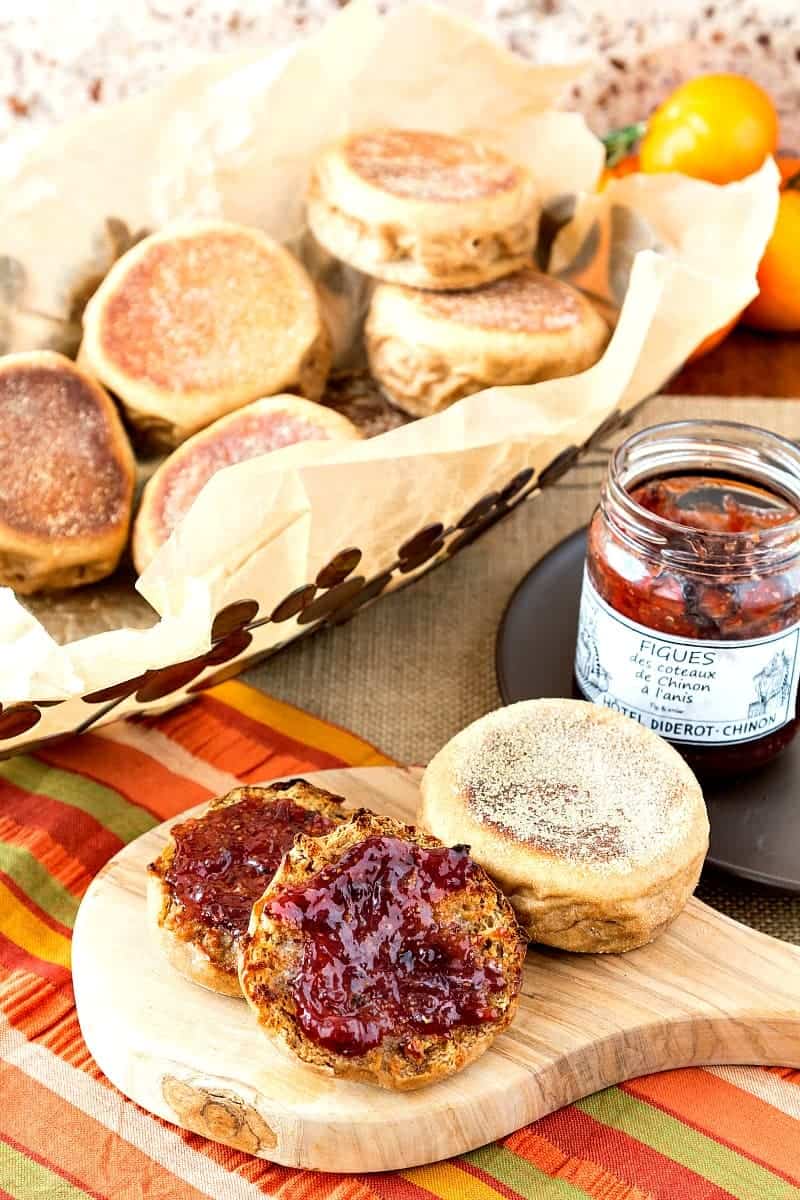 whole wheat english muffin recipe