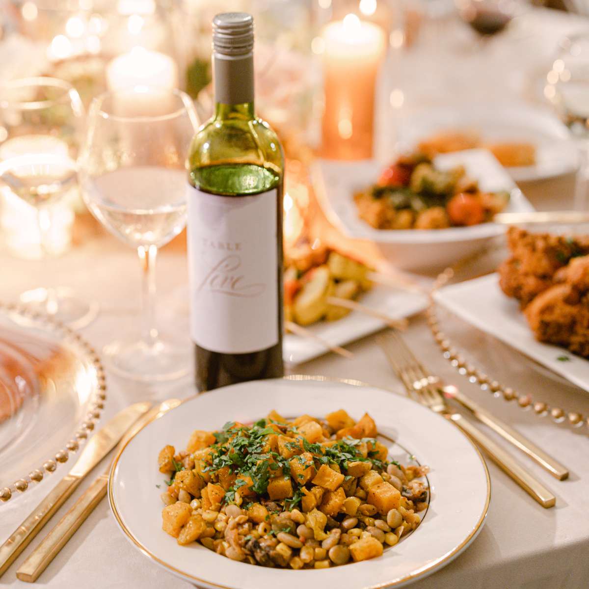 vegetarian wedding meals
