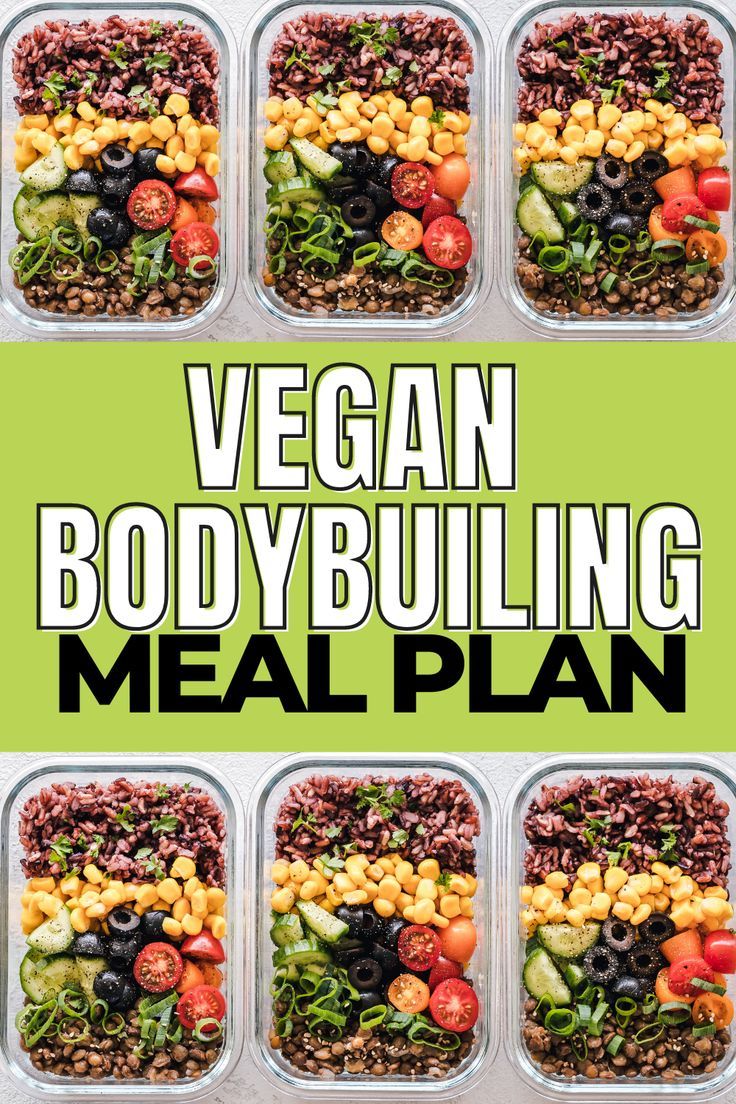 vegan bodybuilding meal prep