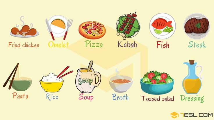 meal names