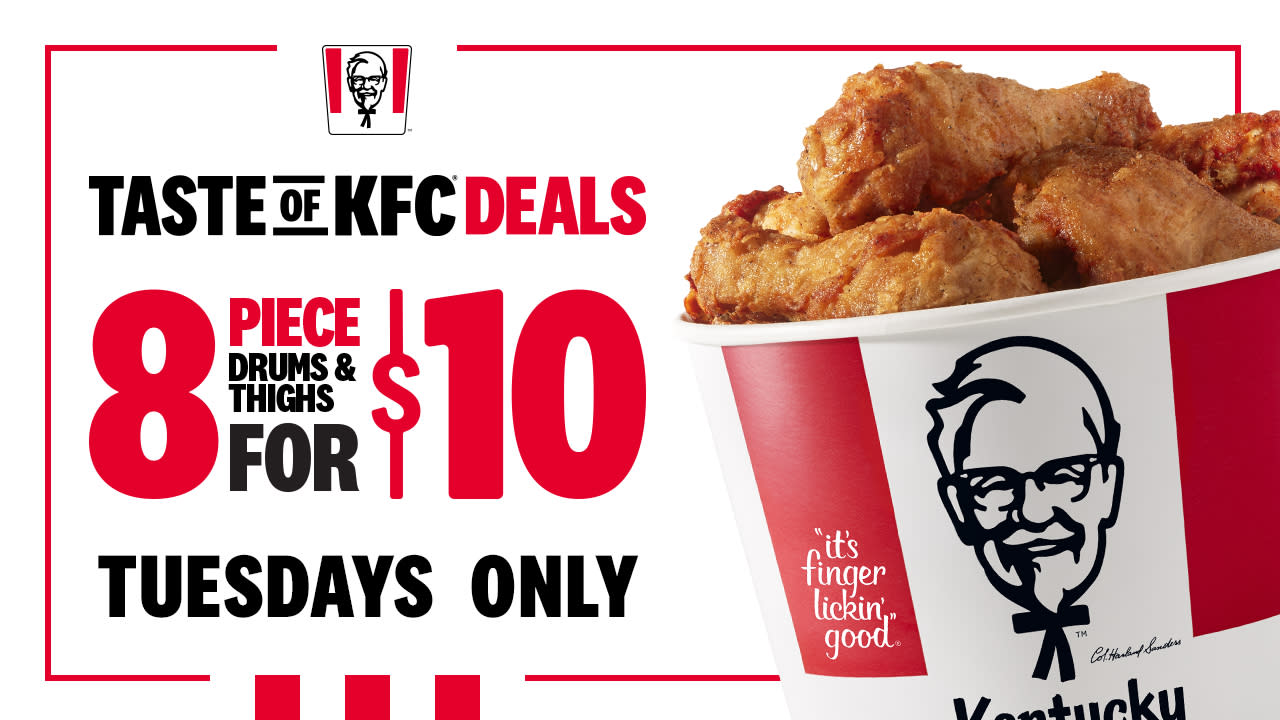 kfc bucket meal price