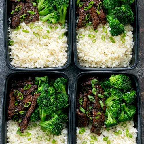 beef meal prep high protein