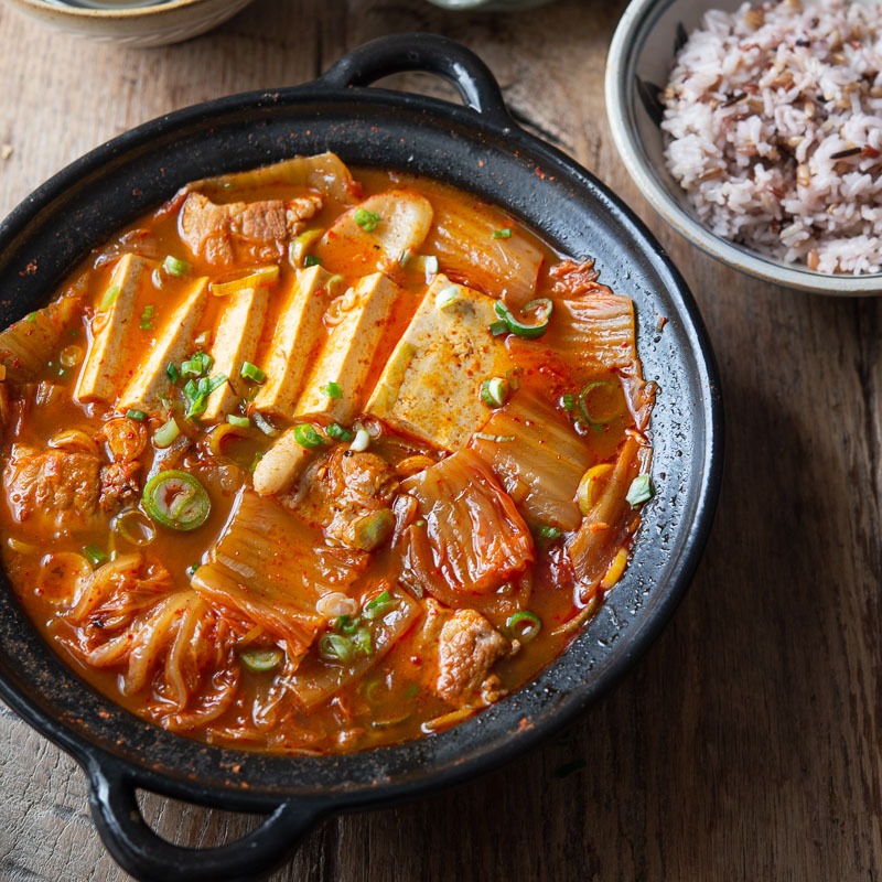 simple kimchi jjigae recipe