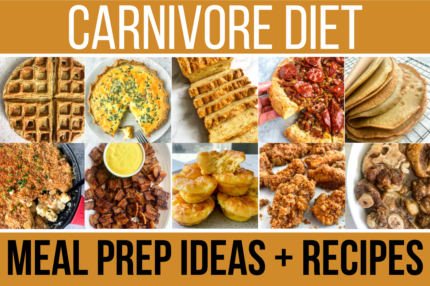 carnivore diet meal prep