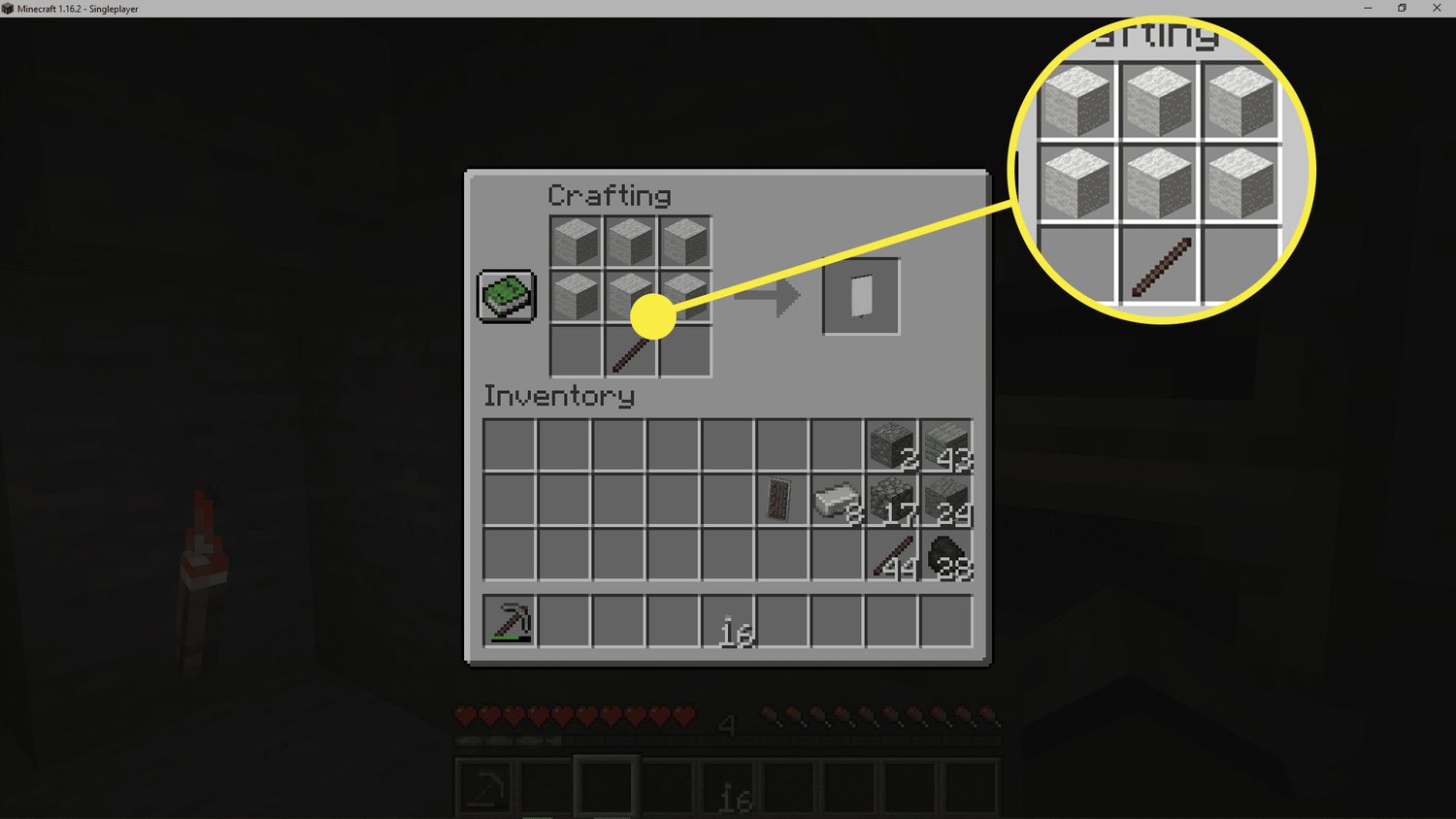 shield recipe in minecraft
