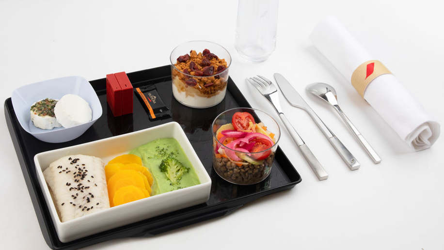 air france meal selection