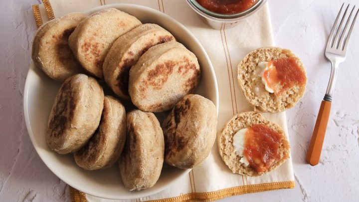 whole wheat english muffin recipe
