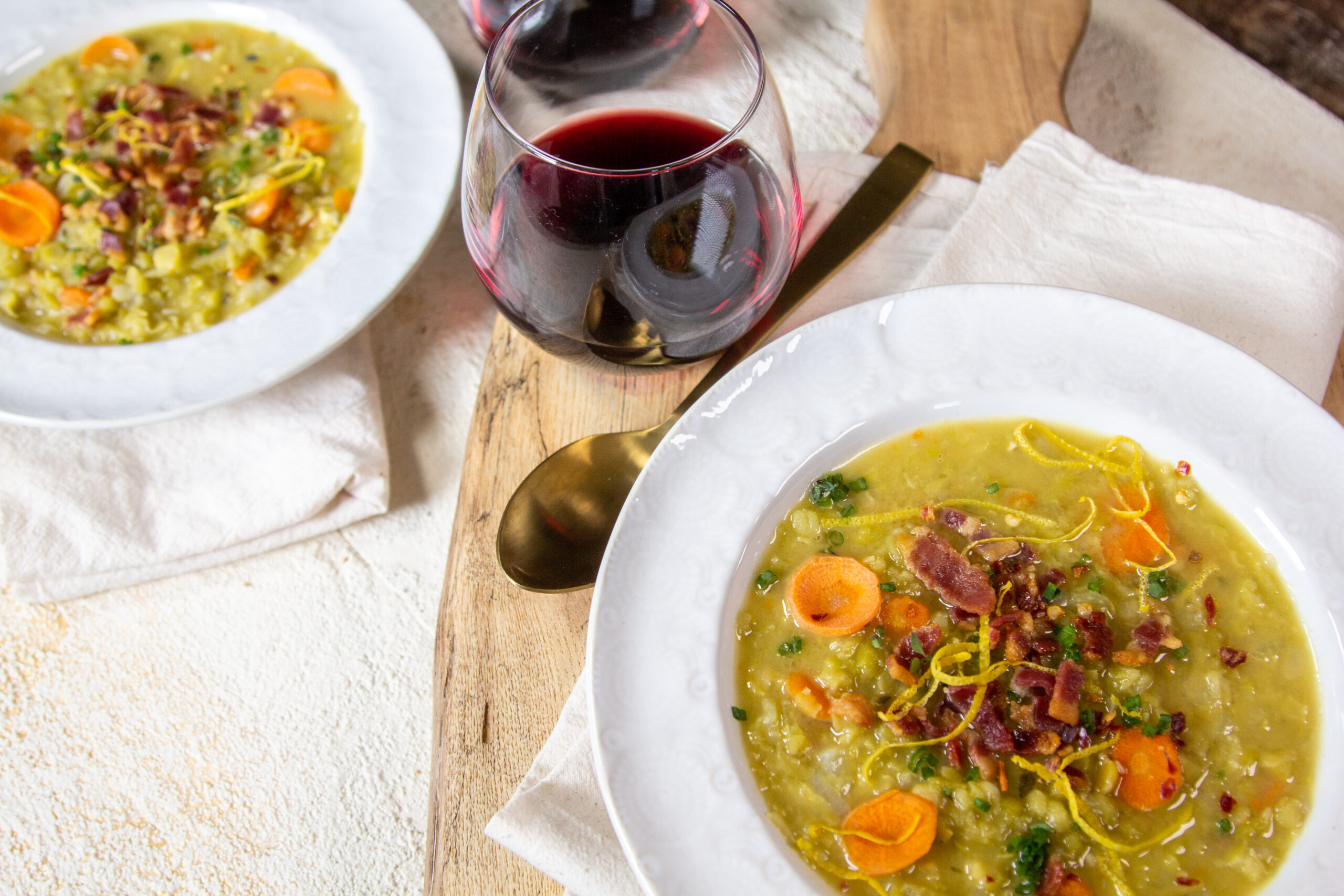 split pea soup andersen's recipe