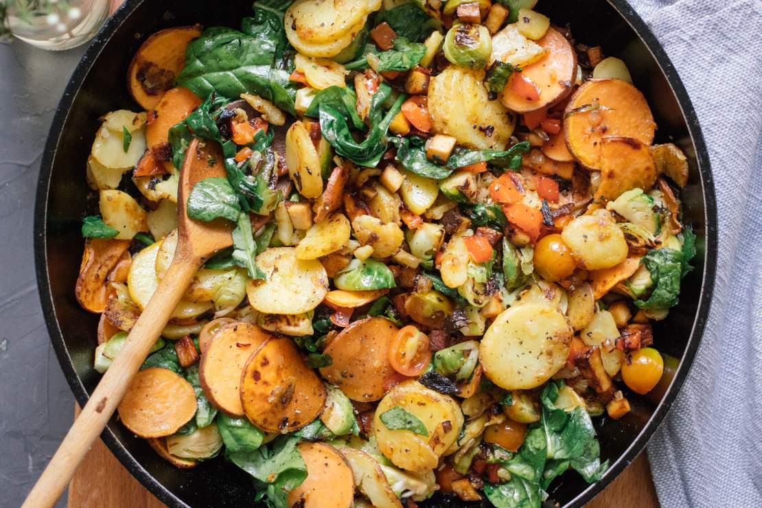 potato meals vegan
