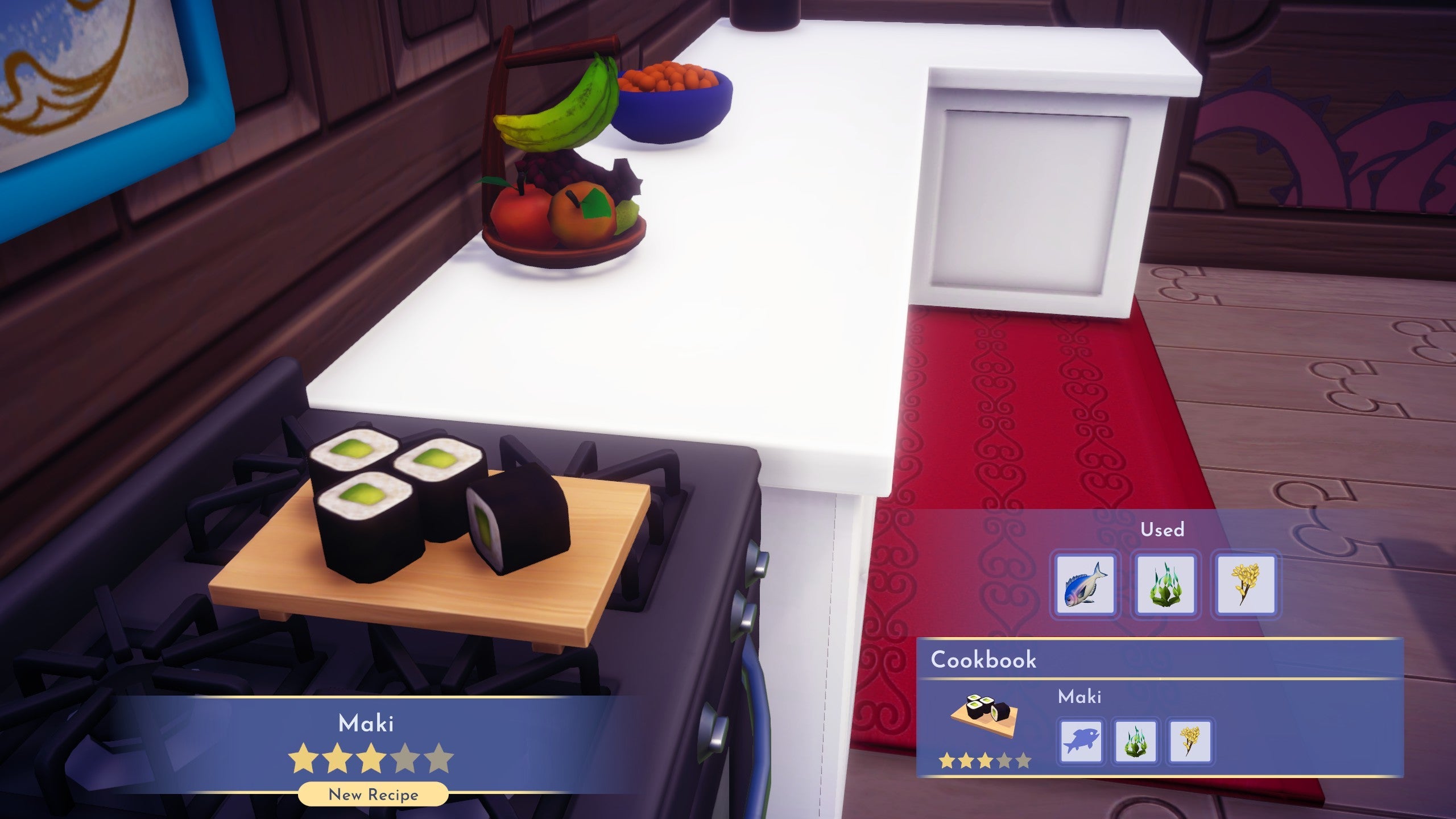 sushi dreamlight valley recipe