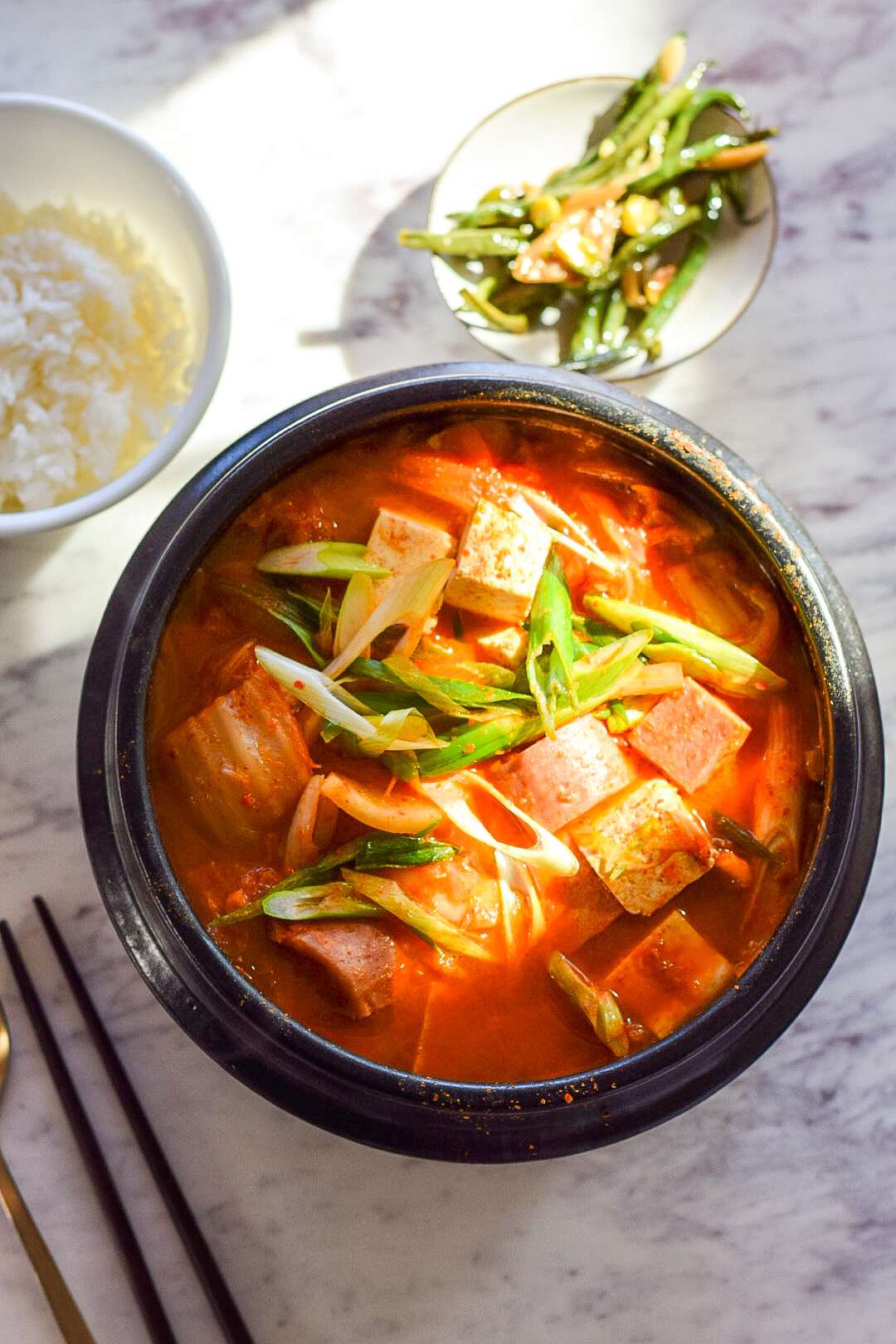 simple kimchi jjigae recipe