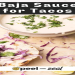 taco bell baja sauce recipe