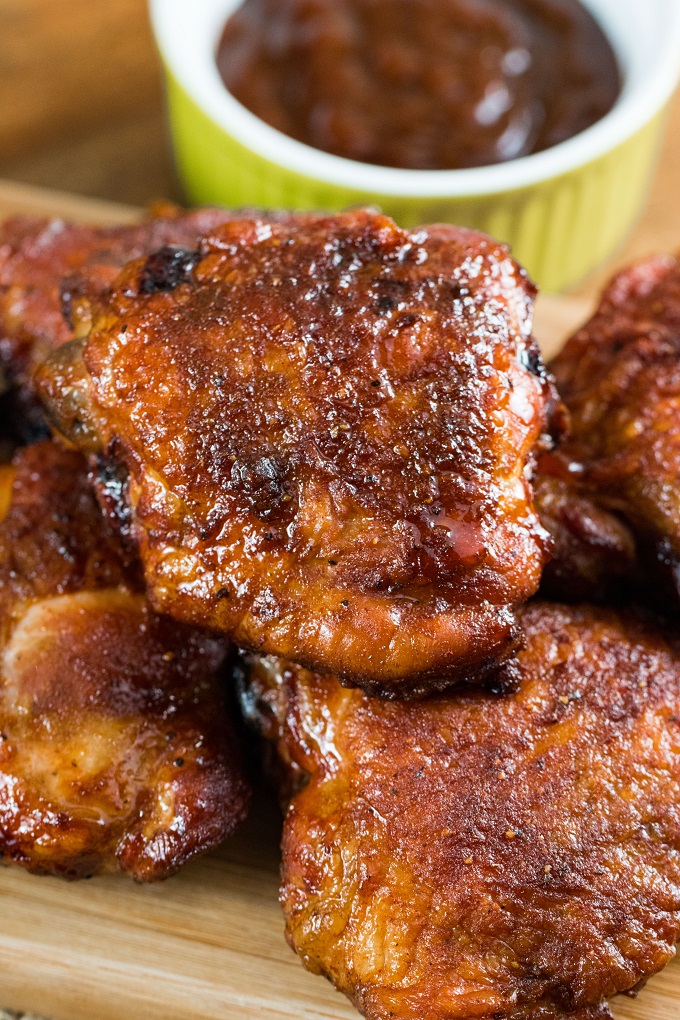 smoked chicken thigh recipe