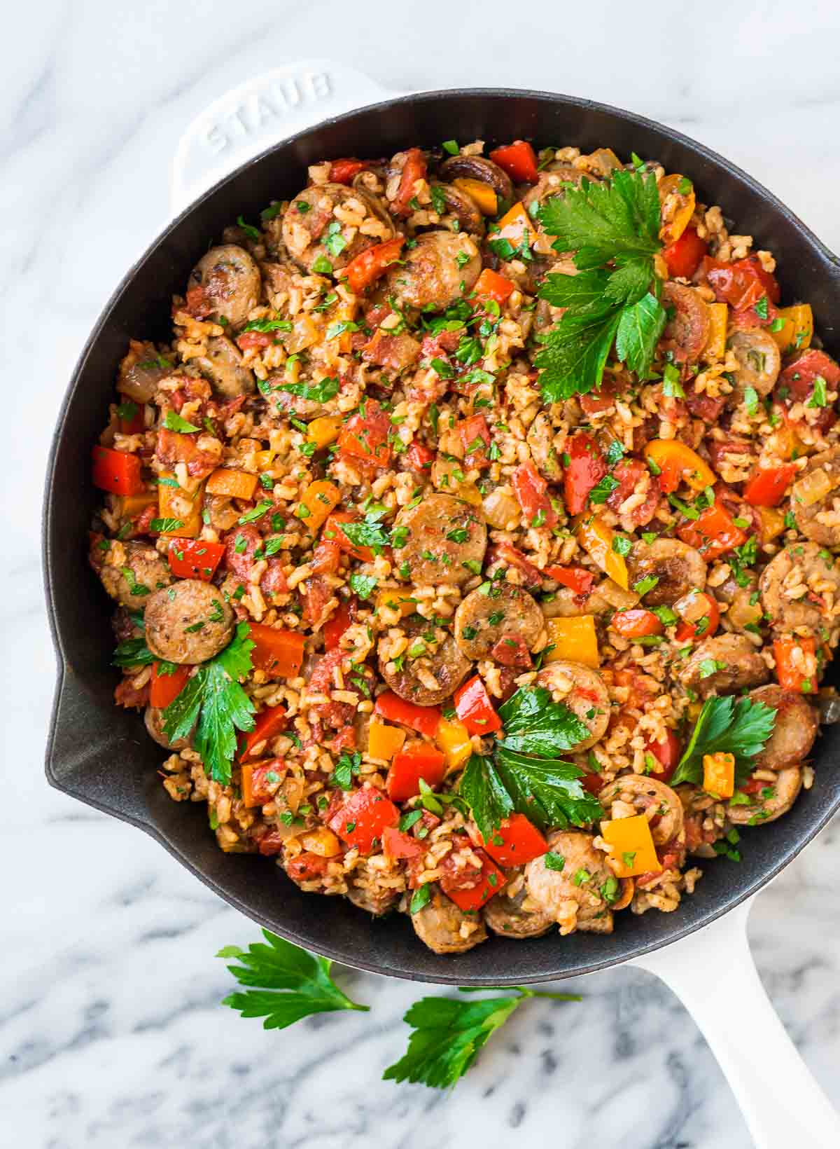 recipe using italian sausage and rice