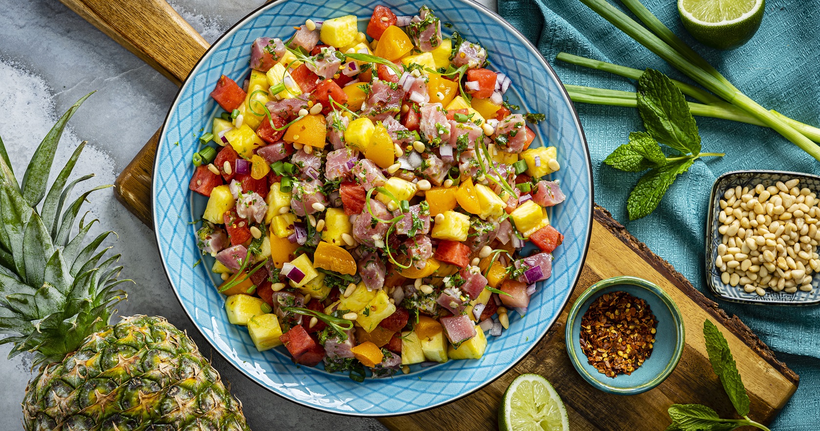 yellowfin poke recipe